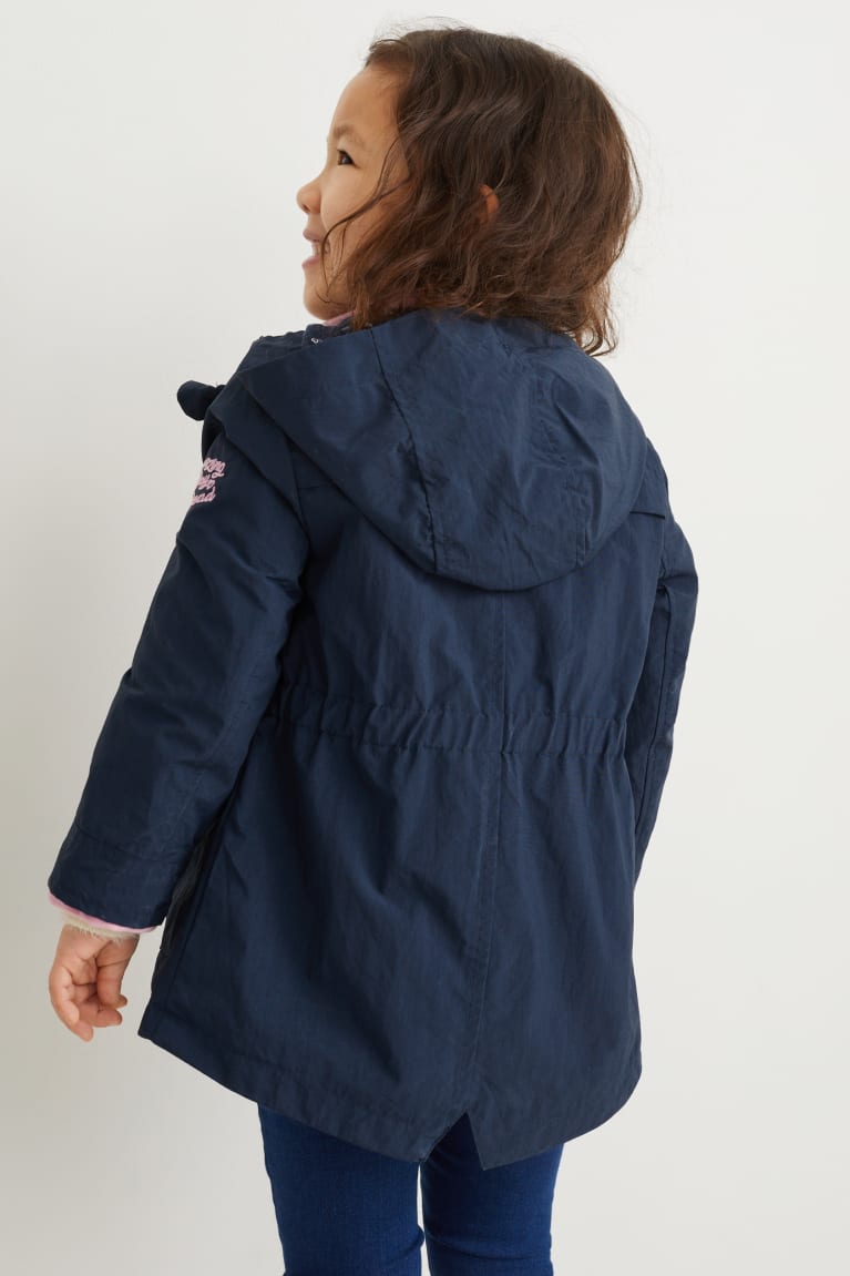 Dark Blue C&A 3-in-1 With Hood Girls' Jackets | RBHWS-3260