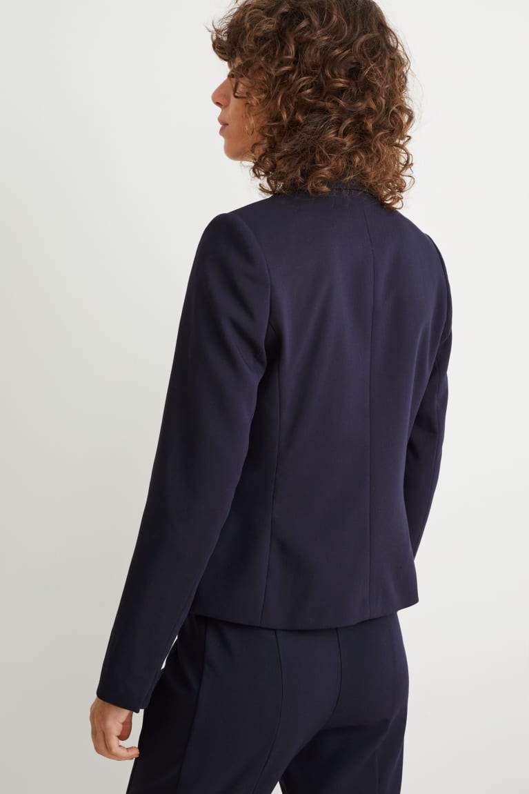 Dark Blue C&A Business Fitted Recycled Women's Jackets | GCXSW-5168