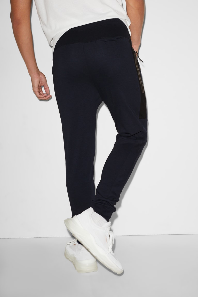 Dark Blue C&A Clockhouse Joggers Men's Trousers | JCILN-2914