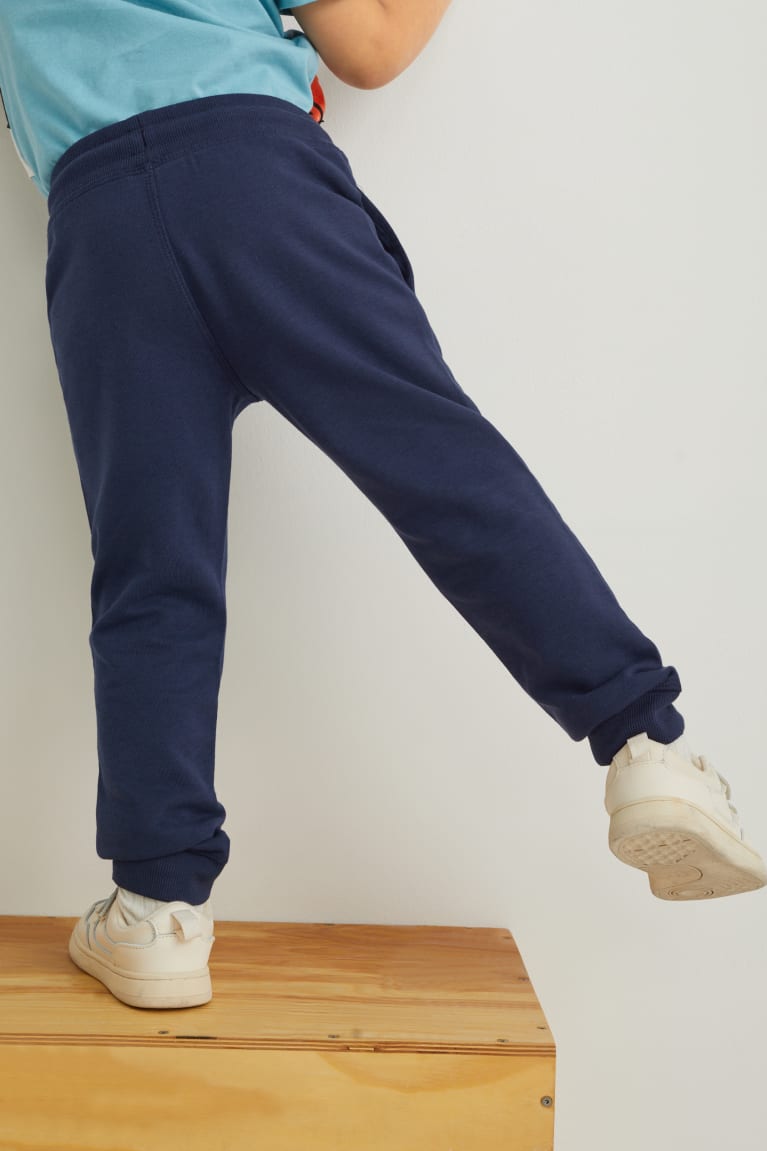 Dark Blue C&A Dinosaur Joggers Boys' Trousers | KFCLS-3240