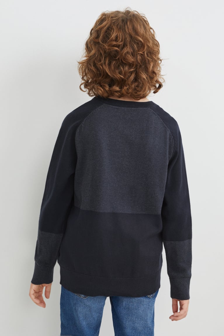 Dark Blue C&A Girls' Jumper | UYGDF-0189