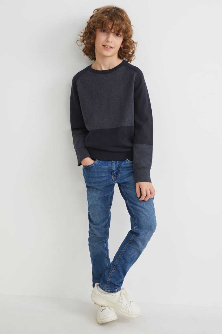 Dark Blue C&A Girls' Jumper | UYGDF-0189