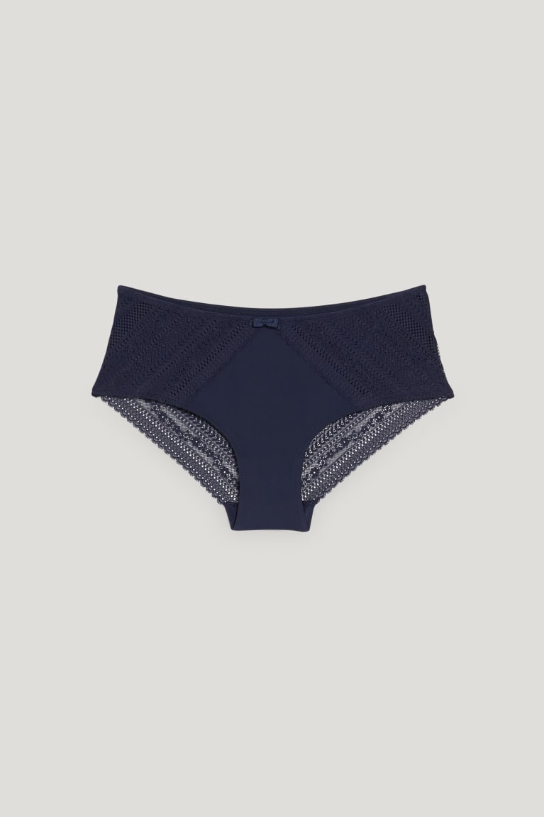 Dark Blue C&A Hipster Briefs Lycra® Women's Underwear | FLUXK-5814