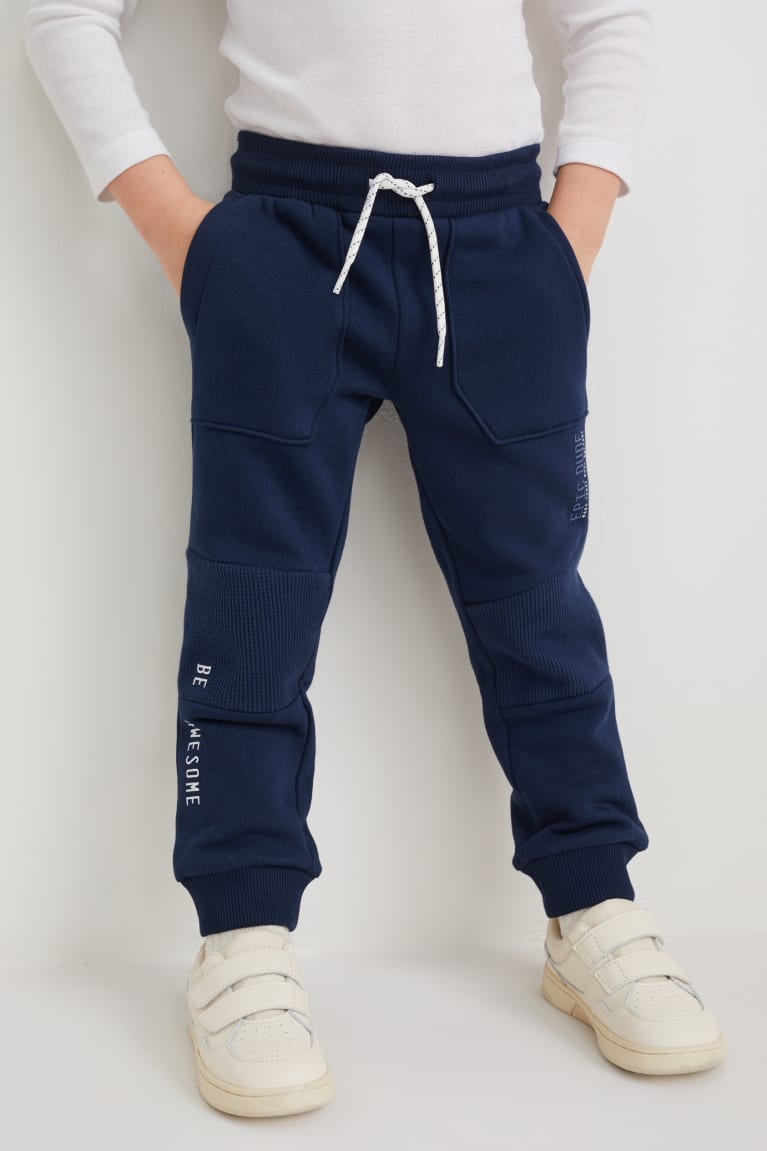 Dark Blue C&A Joggers Boys' Trousers | ALVWO-5697