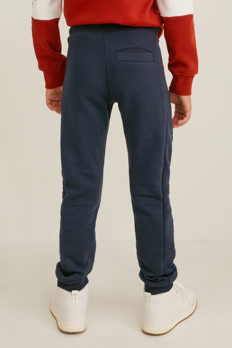 Dark Blue C&A Joggers Boys' Trousers | QFELJ-6089