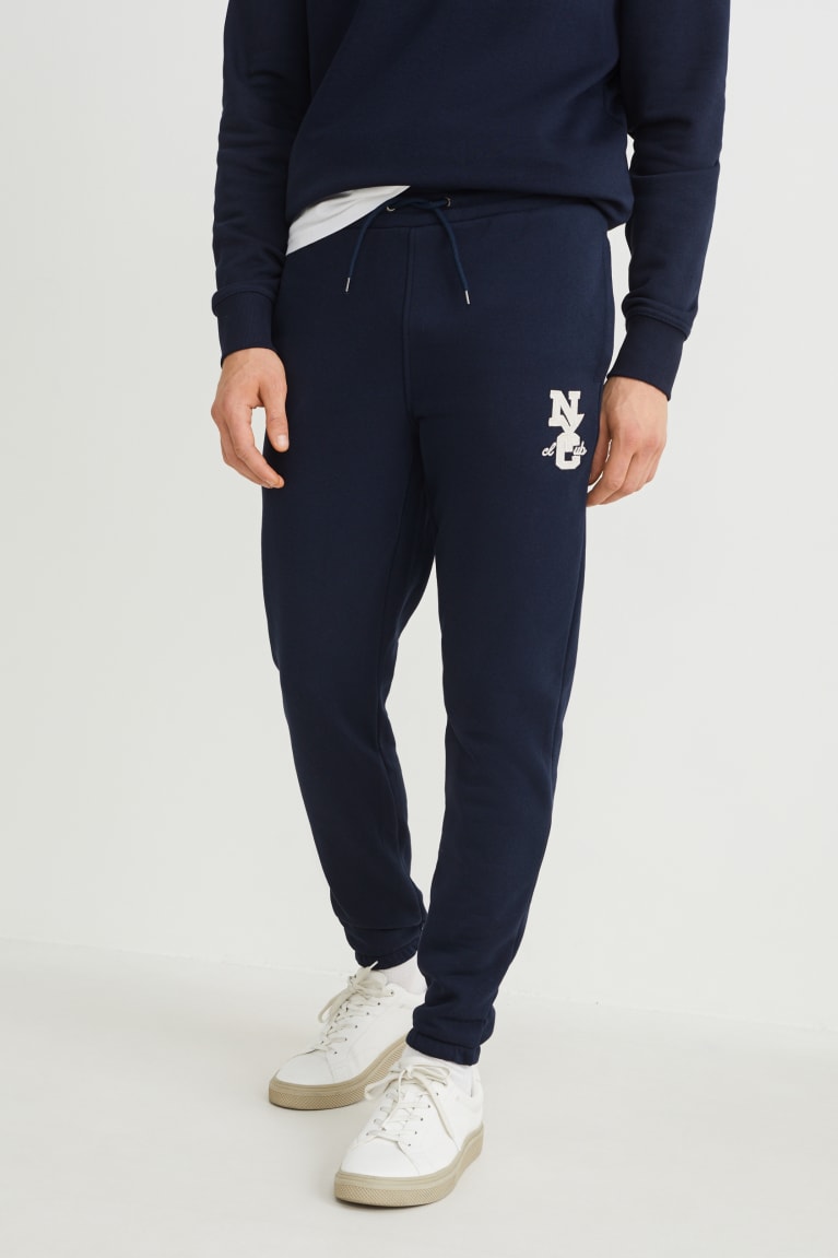 Dark Blue C&A Joggers Men's Trousers | BFZYU-1264