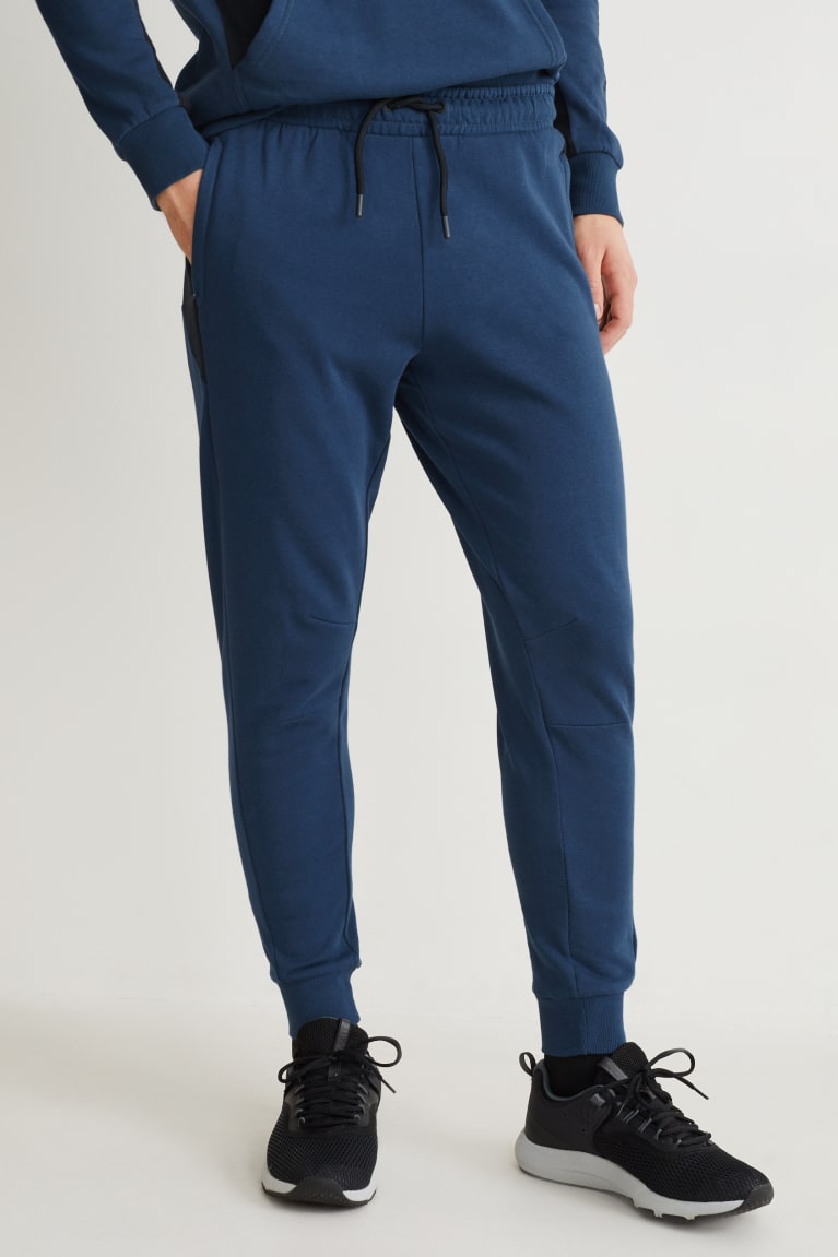 Dark Blue C&A Joggers Men's Trousers | FOQDC-6038