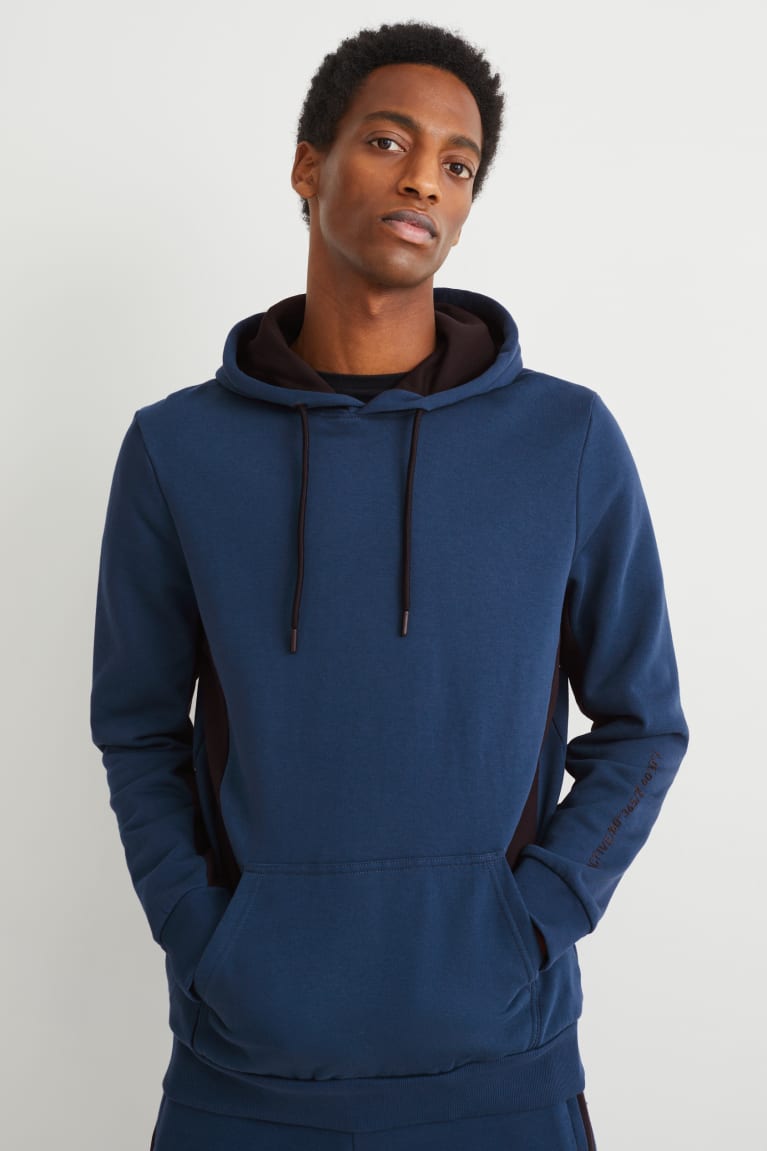 Dark Blue C&A Men\'s Sweatshirts | BDYKP-4210