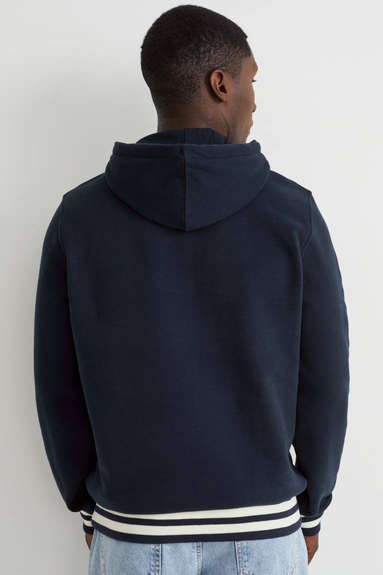 Dark Blue C&A Men's Sweatshirts | SGYTC-3678