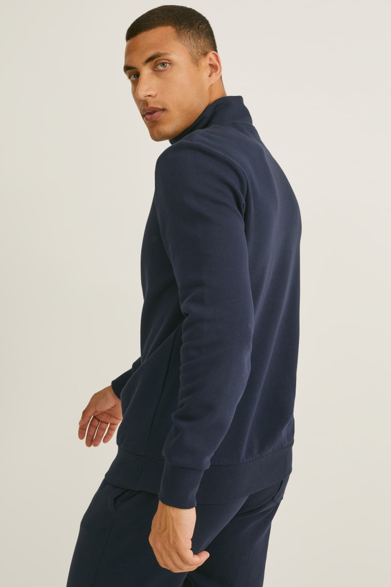 Dark Blue C&A Men's Sweatshirts | VIBWX-3048