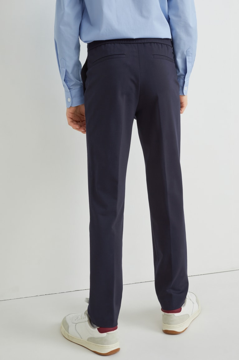 Dark Blue C&A Mix-and-match Lycra® Boys' Trousers | QWFNY-7510