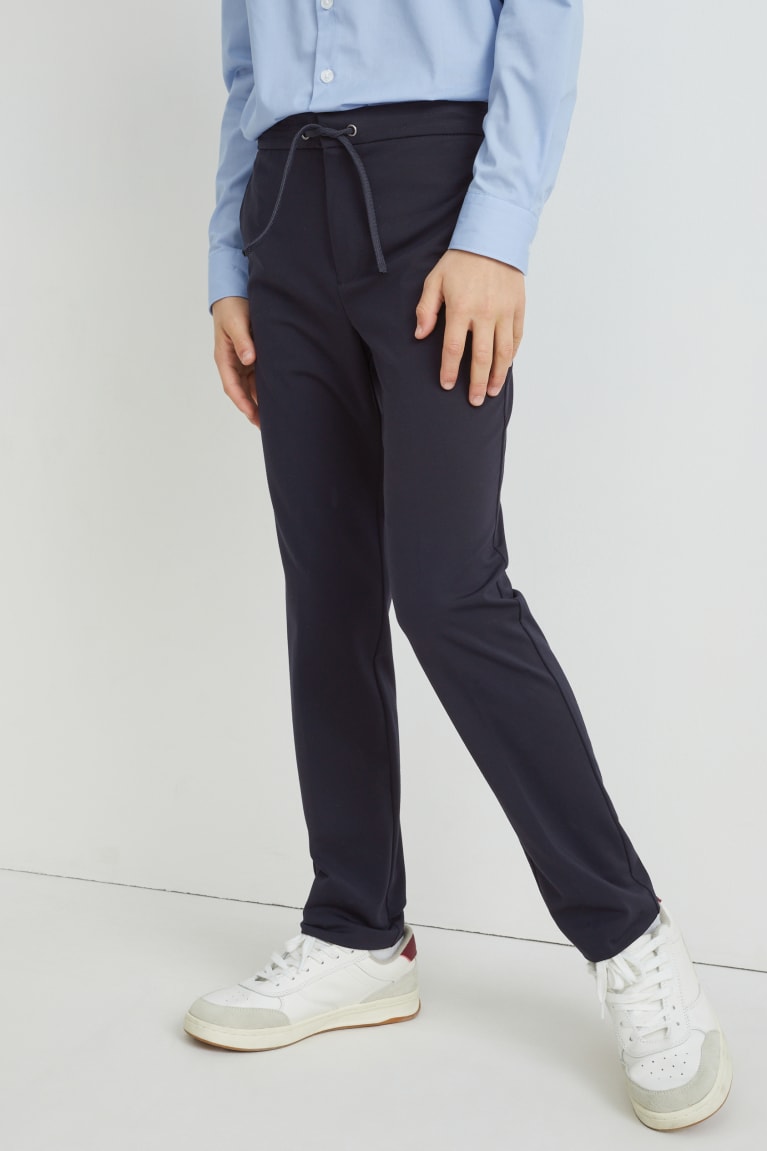 Dark Blue C&A Mix-and-match Lycra® Boys' Trousers | QWFNY-7510