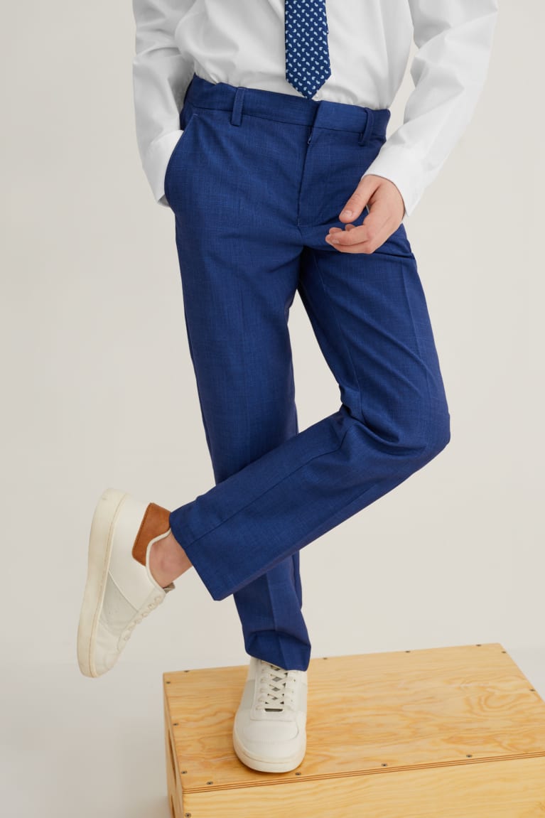 Dark Blue C&A Mix-and-match Suit Boys' Trousers | ZXPAY-6970