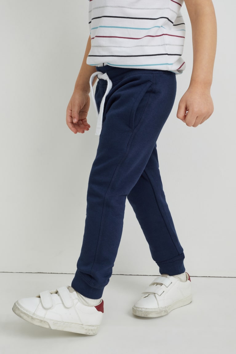 Dark Blue C&A Multipack Of 2 Joggers Boys' Trousers | DEJPO-6439