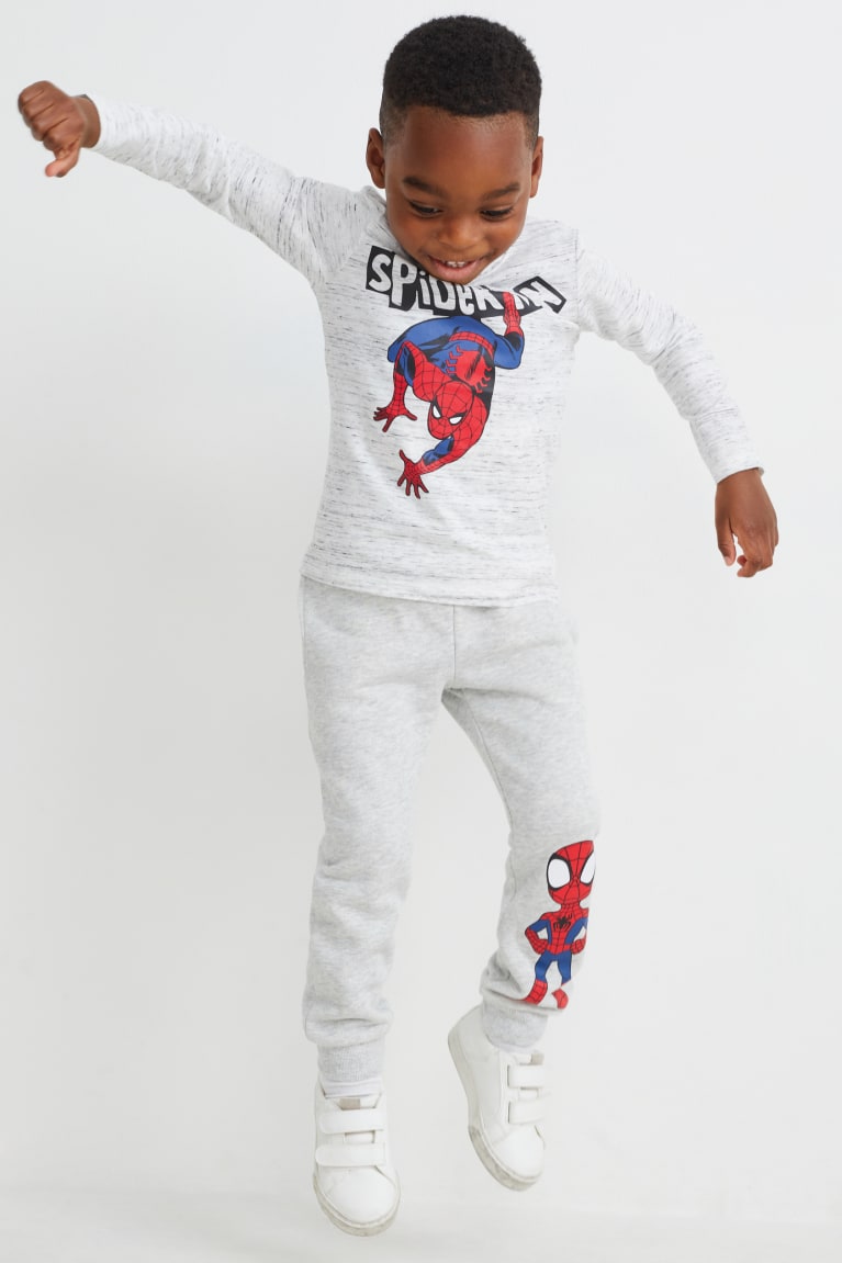 Dark Blue C&A Multipack Of 2 Marvel Long Sleeve Boys' Top | UNXIA-3247