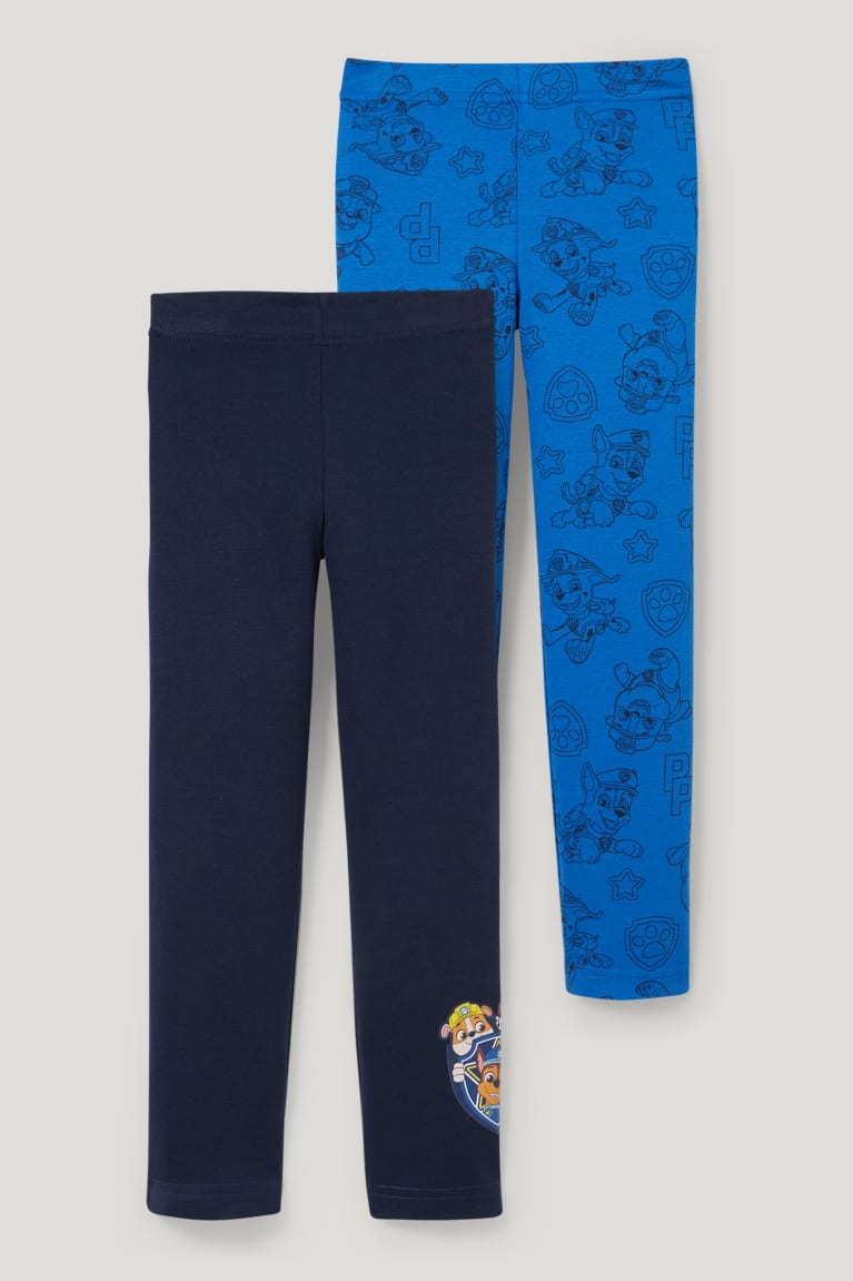 Dark Blue C&A Multipack Of 2 Paw Patrol Long Pants Organic Cotton Boys\' Underwear | PHXUO-3912