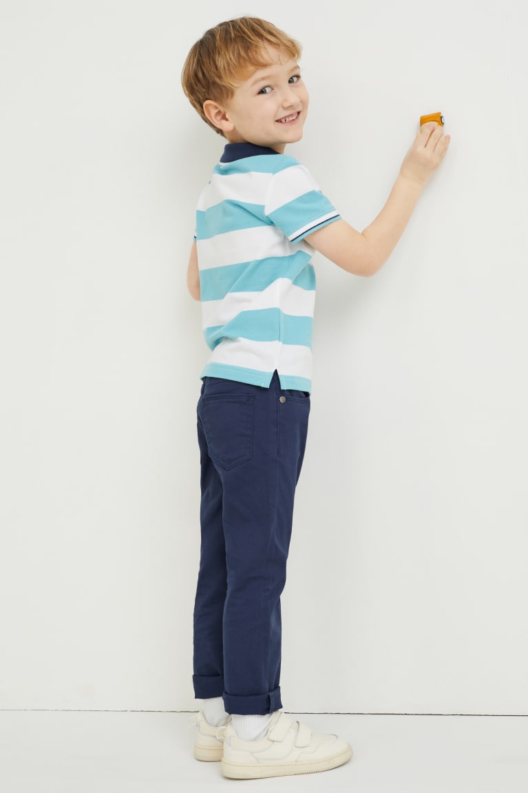 Dark Blue C&A Multipack Of 2 Polo Boys' Shirts | PZTXG-7486