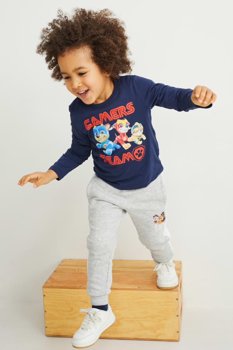 Dark Blue C&A Paw Patrol Long Sleeve Boys' Top | UYCGL-4697