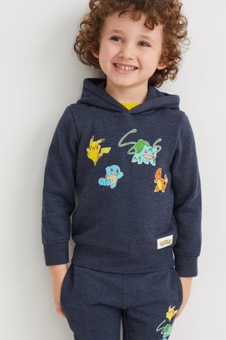 Dark Blue C&A Pokémon Girls\' Hoodie | SDRNP-9560