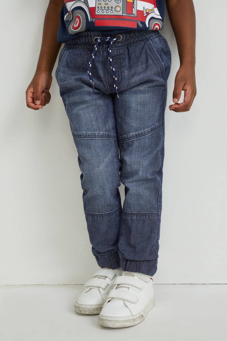 Dark Blue C&A Slim Boys' Jeans | RNHIE-8501