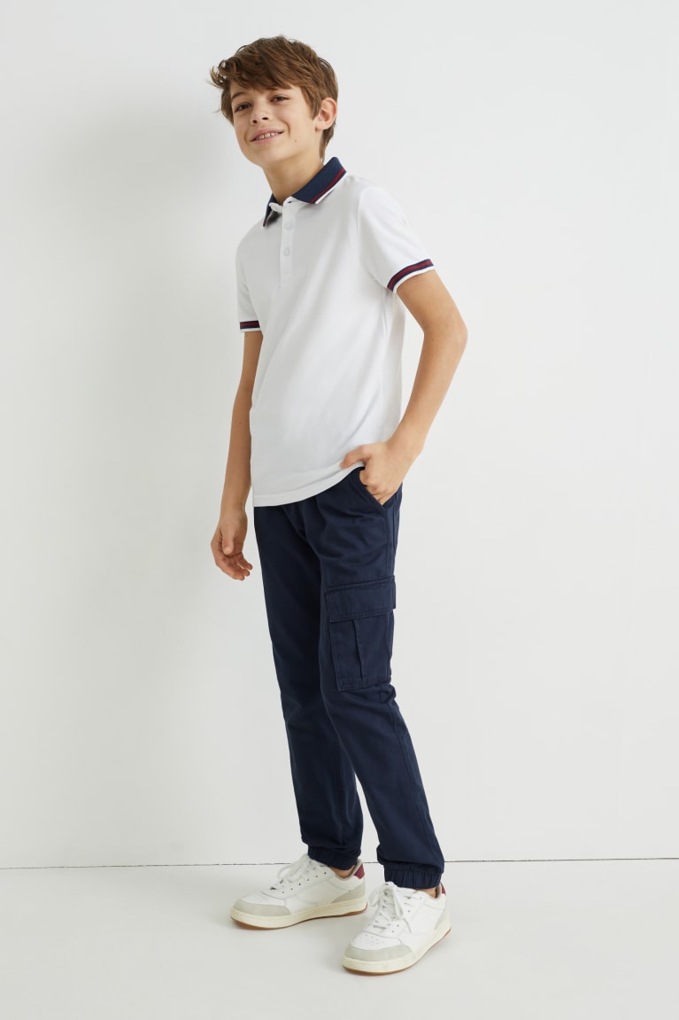 Dark Blue C&A Trousers Boys\' Trousers | OQGNV-0329