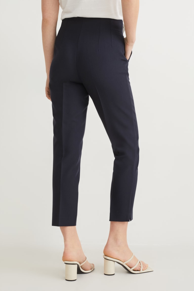 Dark Blue C&A Trousers Women's Trousers | MCNFE-7509