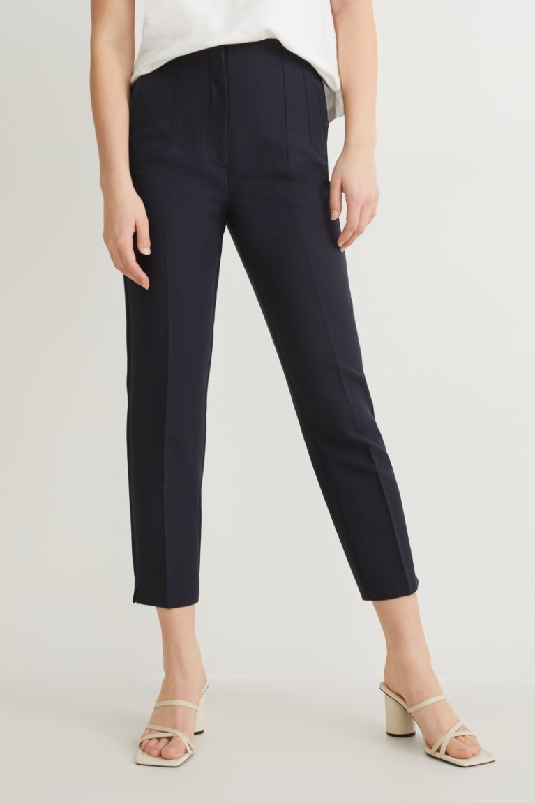 Dark Blue C&A Trousers Women's Trousers | MCNFE-7509