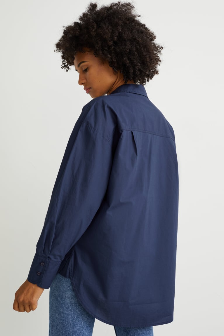 Dark Blue C&A Women's Blouses | FADLS-0273