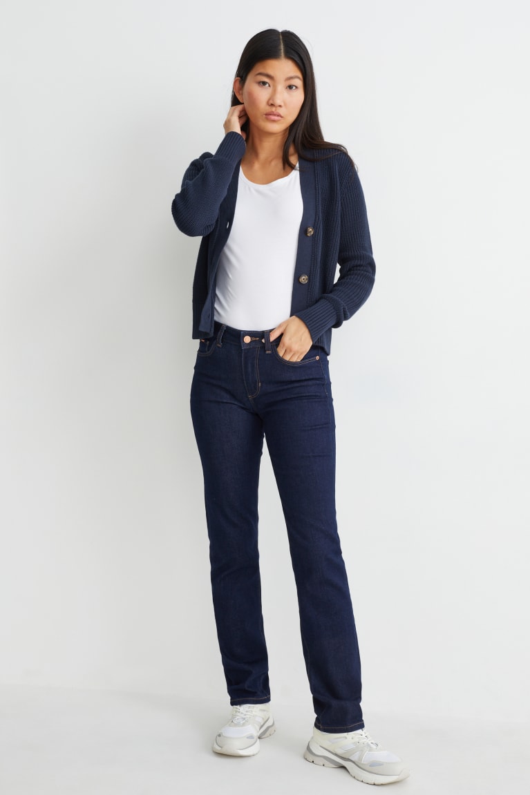 Dark Blue C&A Women's Cardigan | KQDSY-7215