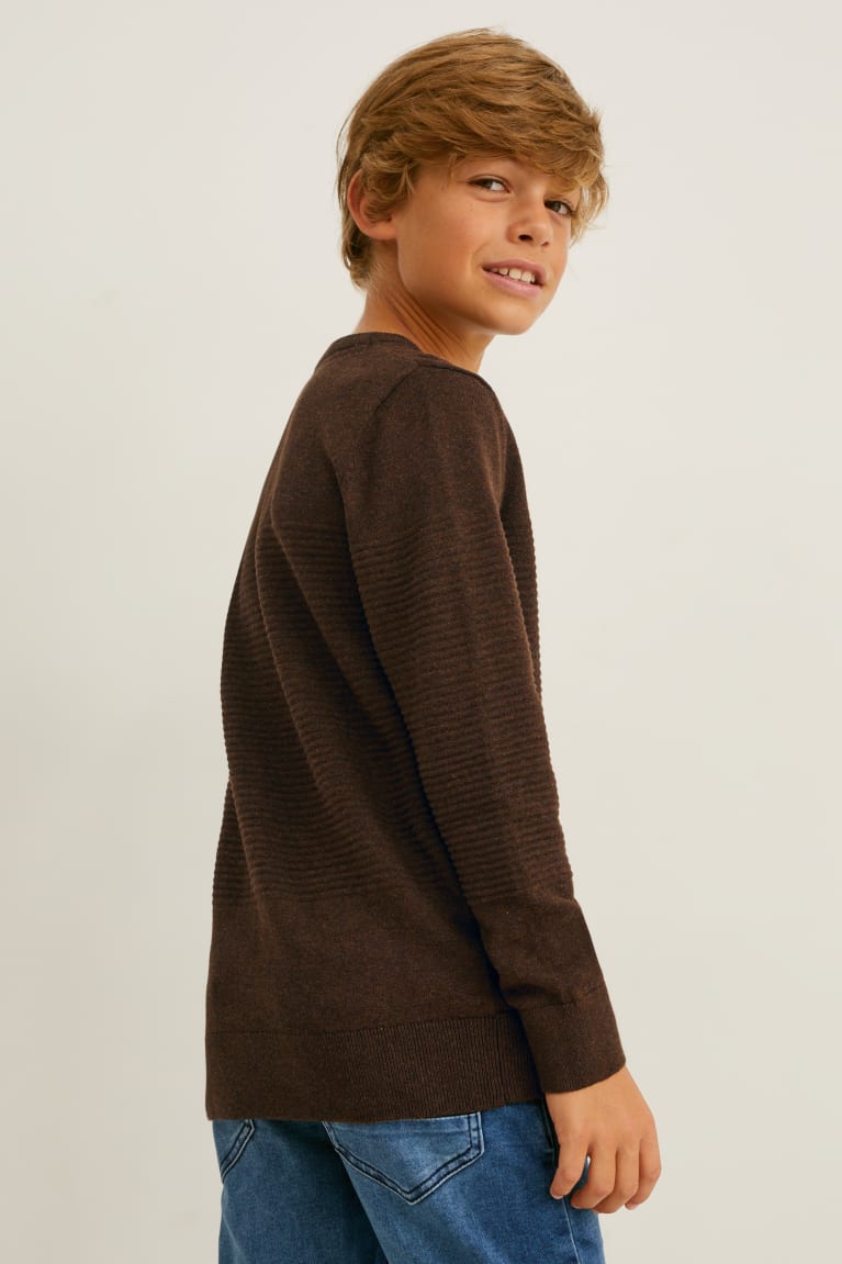 Dark Brown C&A Girls' Jumper | KSRID-9348