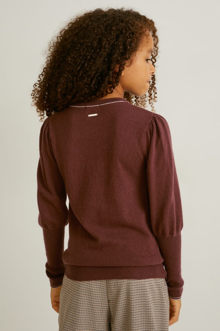 Dark Brown C&A Girls' Jumper | ZORVF-0629