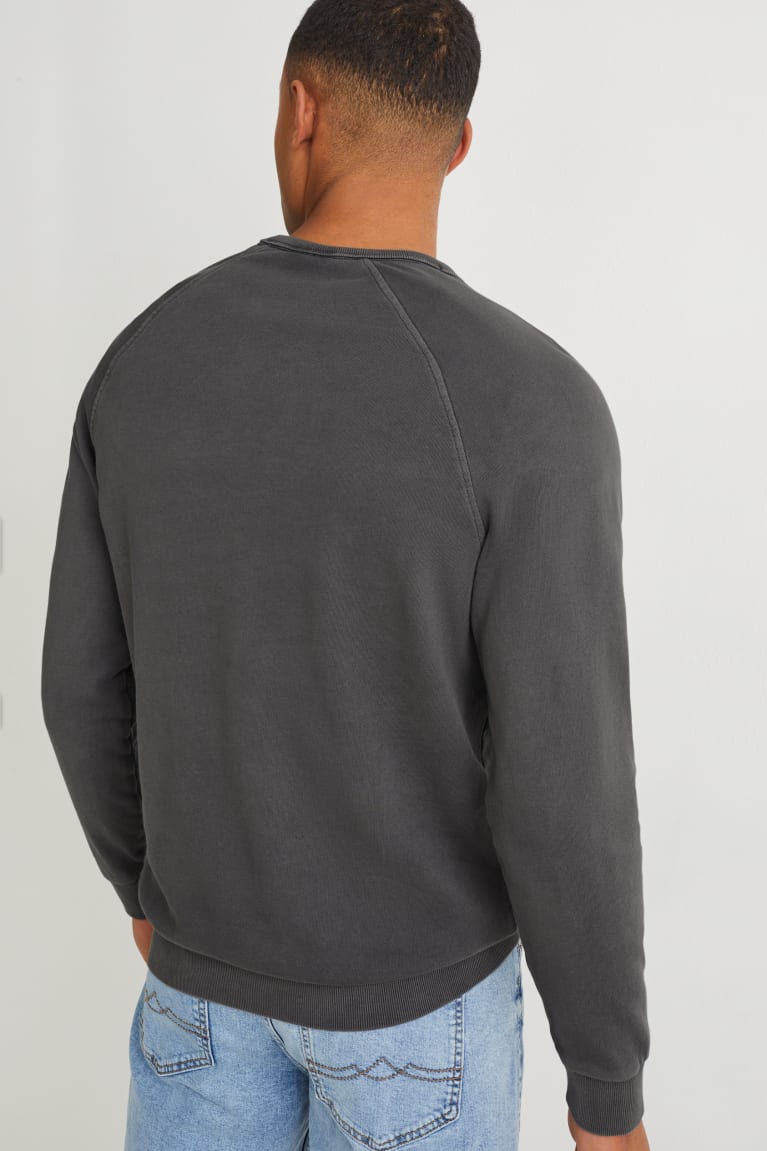 Dark Gray C&A Men's Sweatshirts | MIHAC-5416