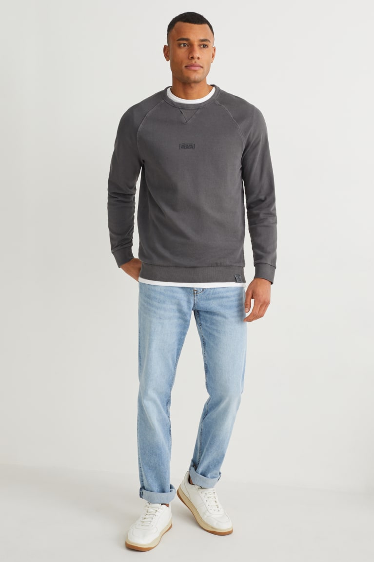 Dark Gray C&A Men's Sweatshirts | MIHAC-5416