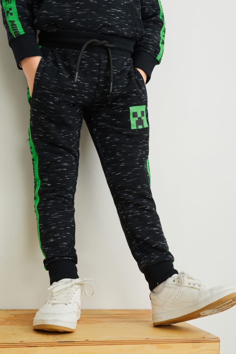 Dark Gray C&A Minecraft Joggers Boys' Trousers | WZHRB-7426