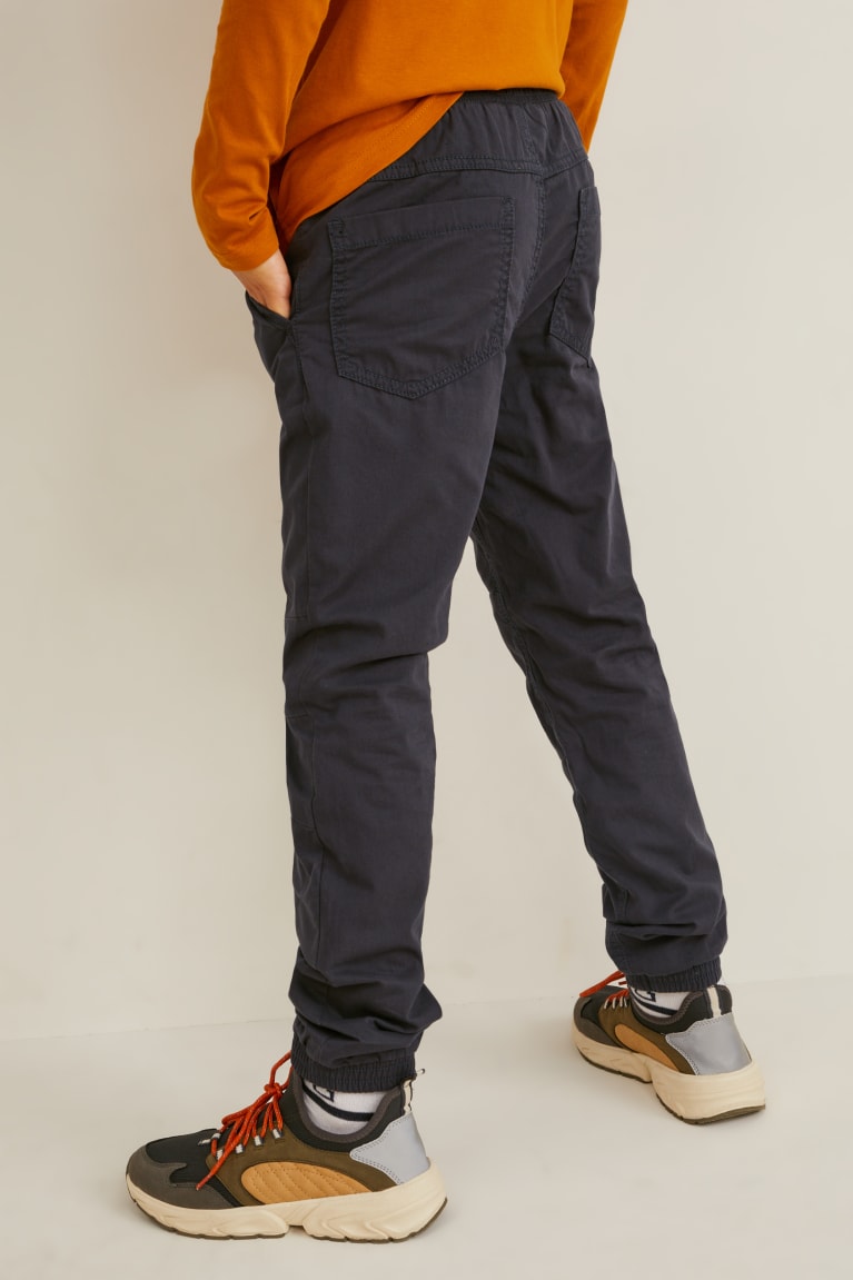 Dark Gray C&A Multipack Of 2 Boys' Trousers | WJTZQ-3786