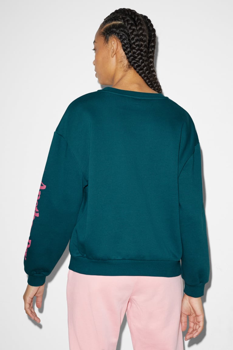 Dark Green C&A Clockhouse Women's Sweatshirts | OGVUW-4972