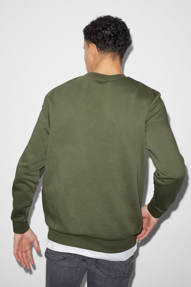 Dark Green C&A Men's Sweatshirts | WBMXN-1925