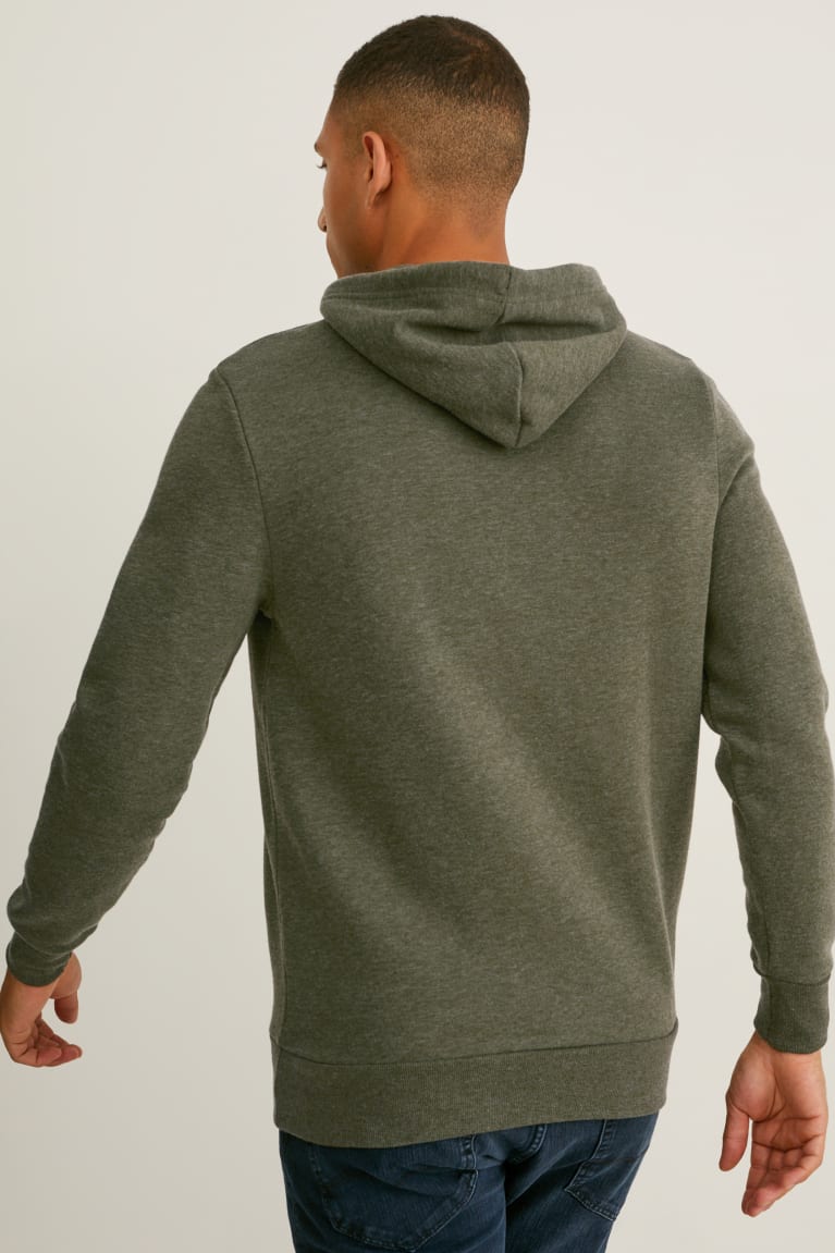 Dark Green C&A Recycled Men's Sweatshirts | IXTKW-2534