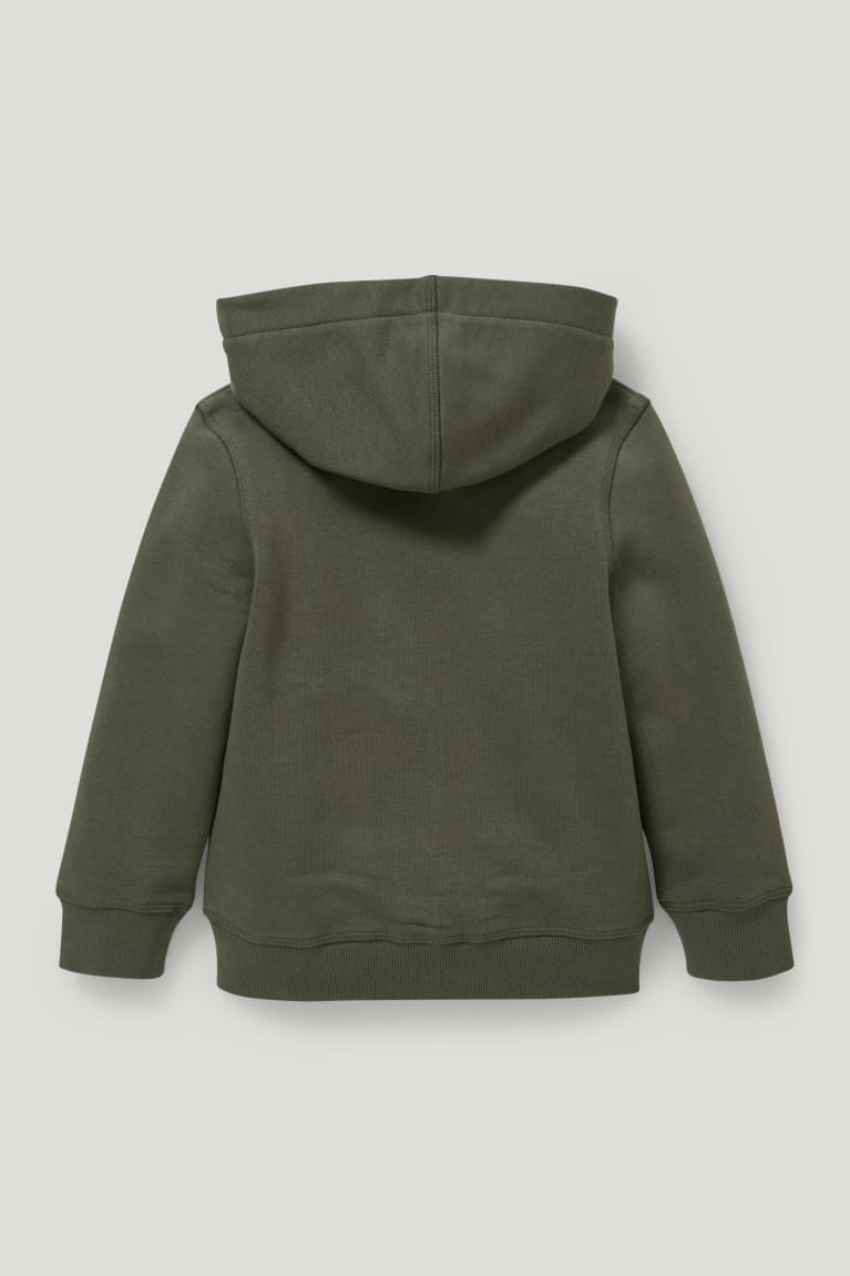 Dark Green C&A Set Zip-through With Hood, Long Sleeve And Gym Bag Boys' Trousers | UBJIX-5903