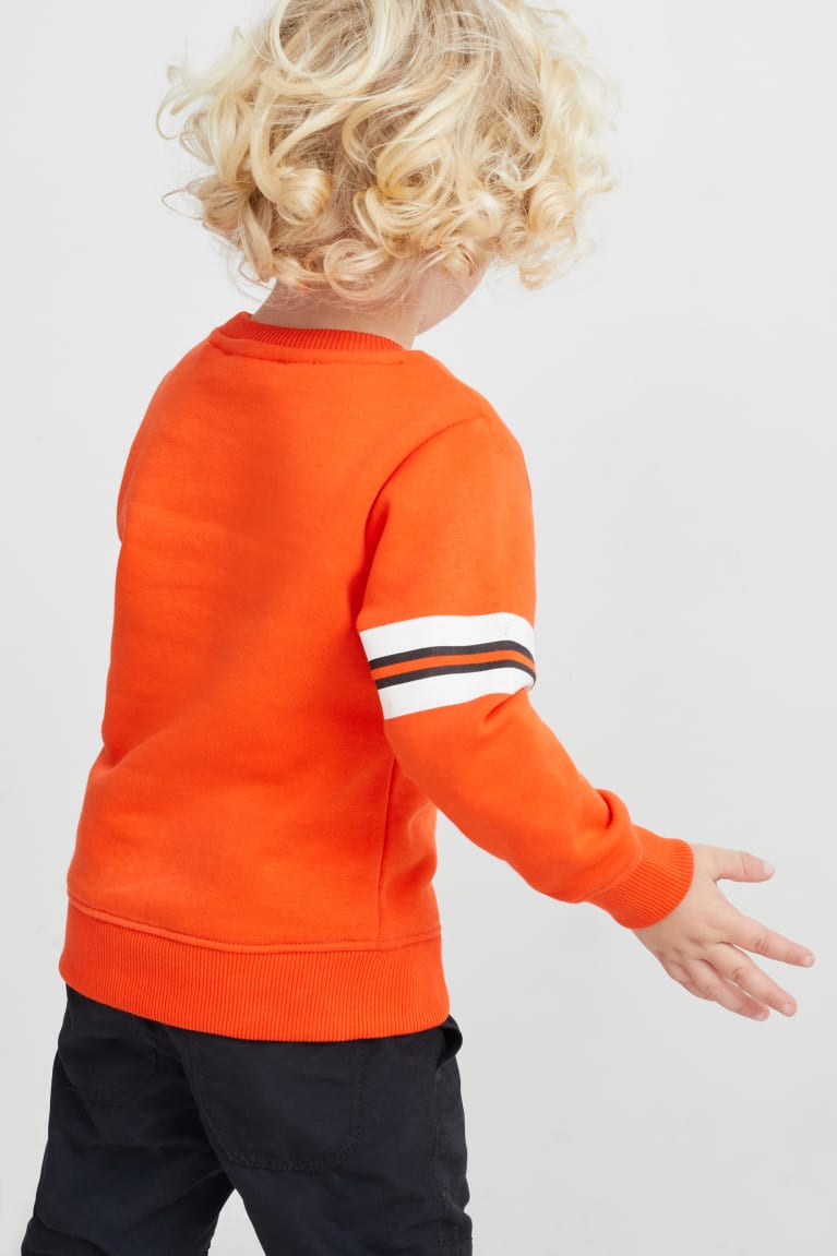 Dark Orange C&A Multipack Of 2 And Long Sleeve Girls' Sweatshirts | ZGOTI-3764