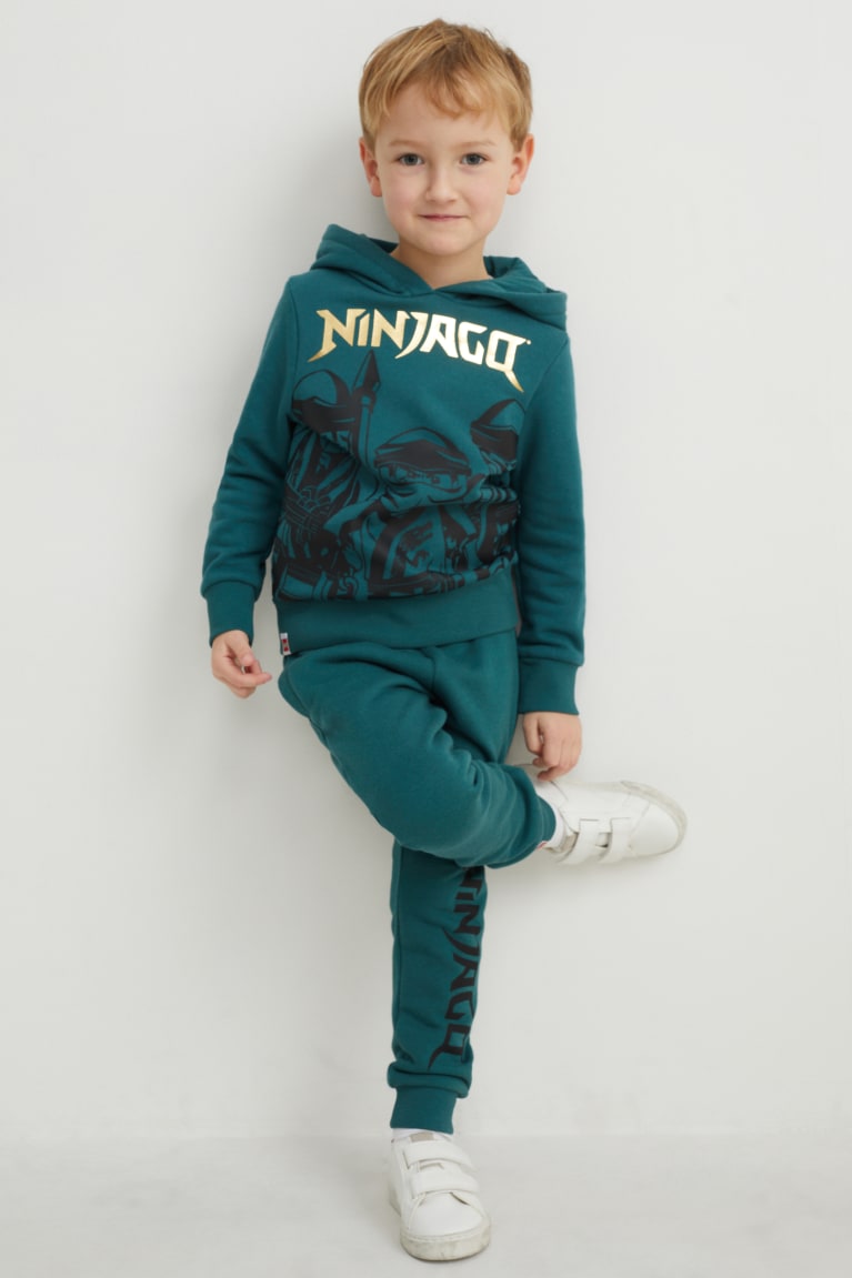 Dark Turquoise C&A Lego Ninjago Girls' Hoodie | AMLYW-5849