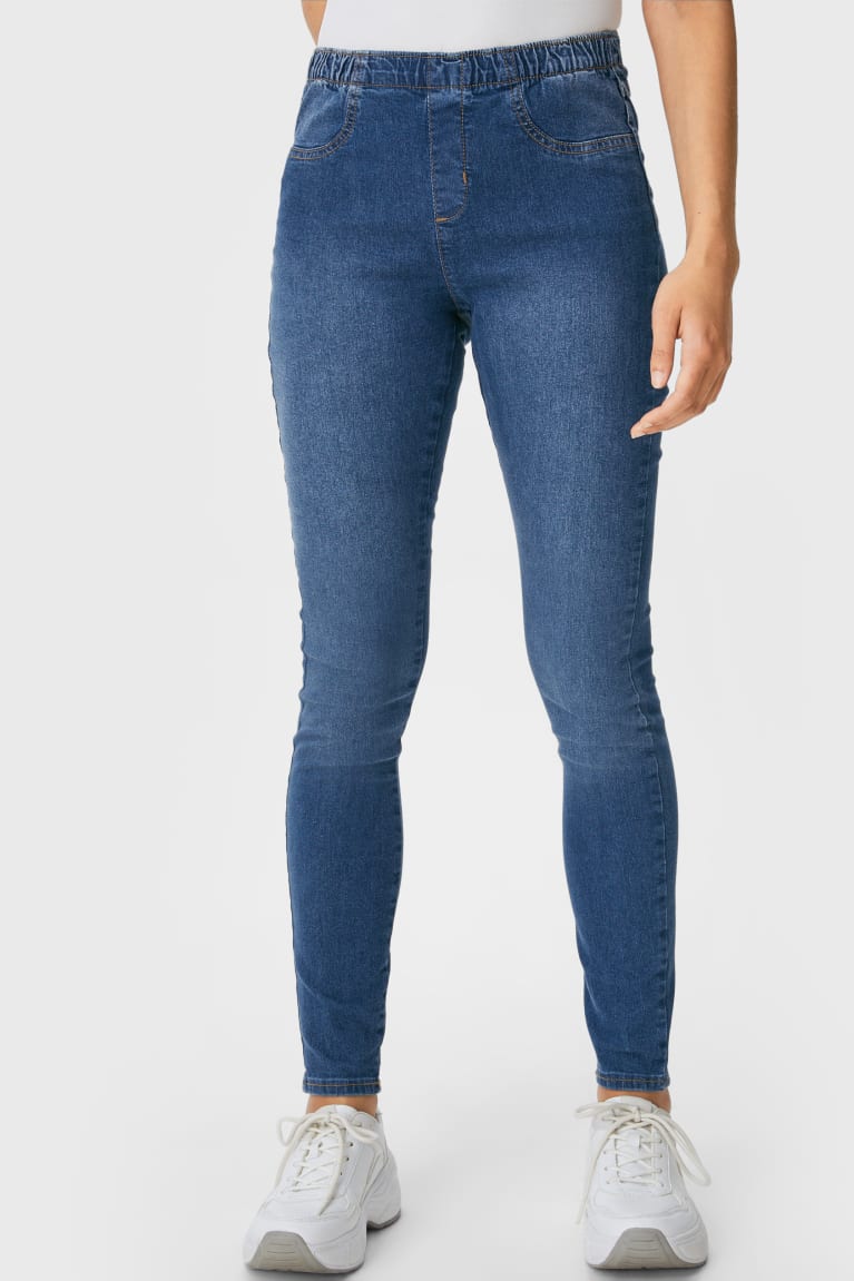 Denim Blue C&A Multipack Of 2 Jegging Women's Jeans | BLXQI-0487