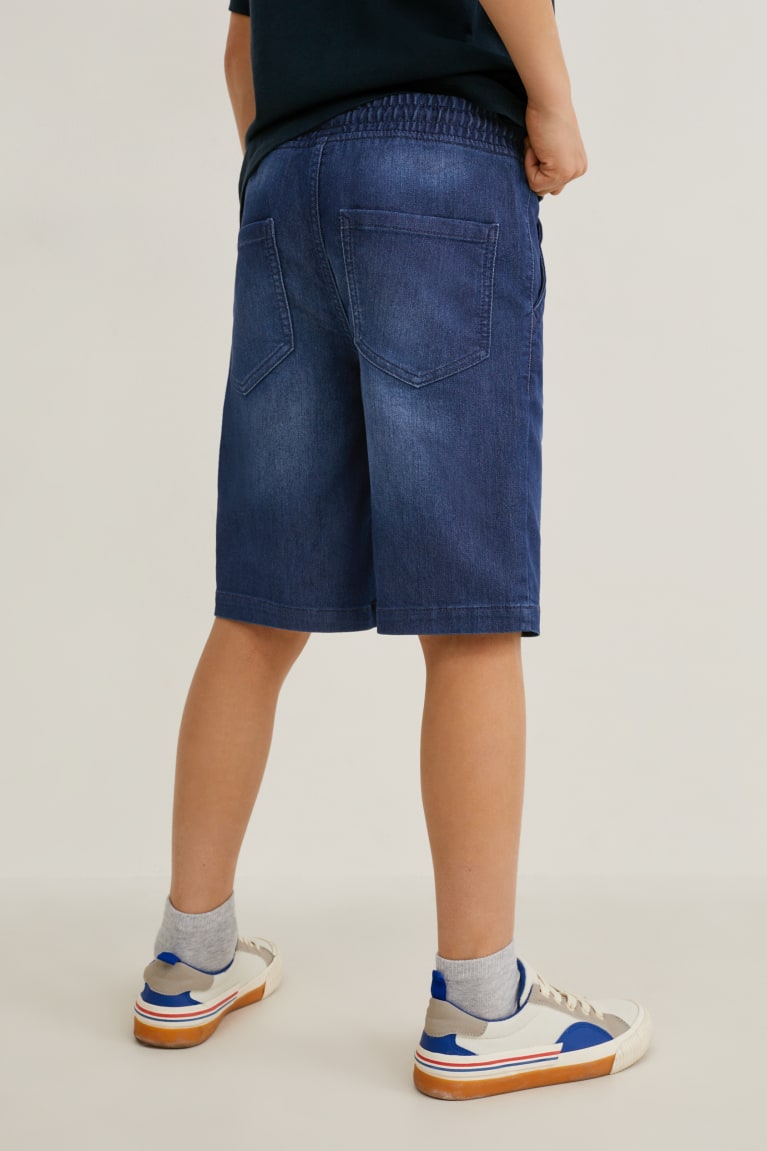 Denim Blue C&A Multipack Of 3 Denim Boys' Jeans | AOTUD-6091