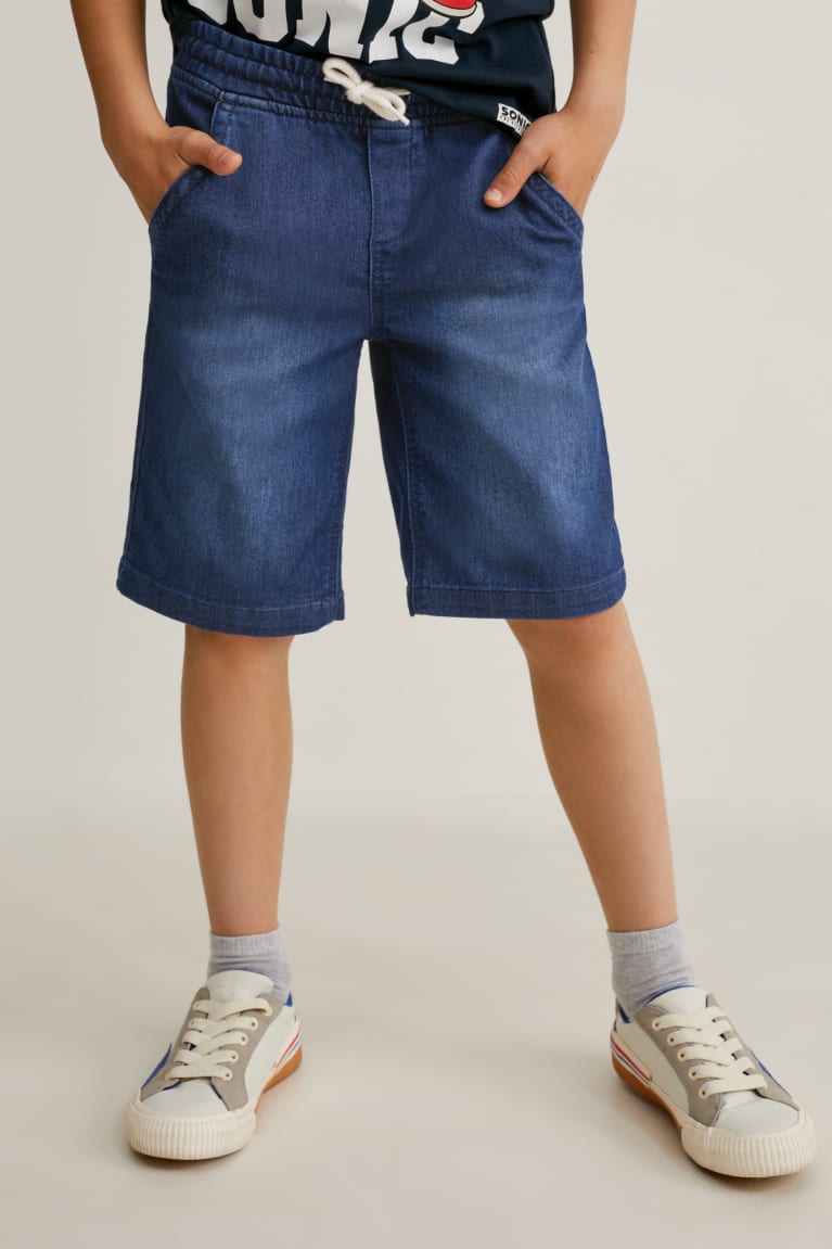 Denim Blue C&A Multipack Of 3 Denim Boys' Jeans | AOTUD-6091