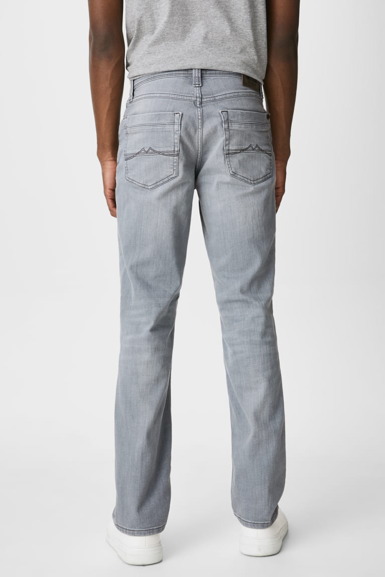 Denim Blue C&A Mustang Slim Washington Men's Jeans | FHYOU-8261