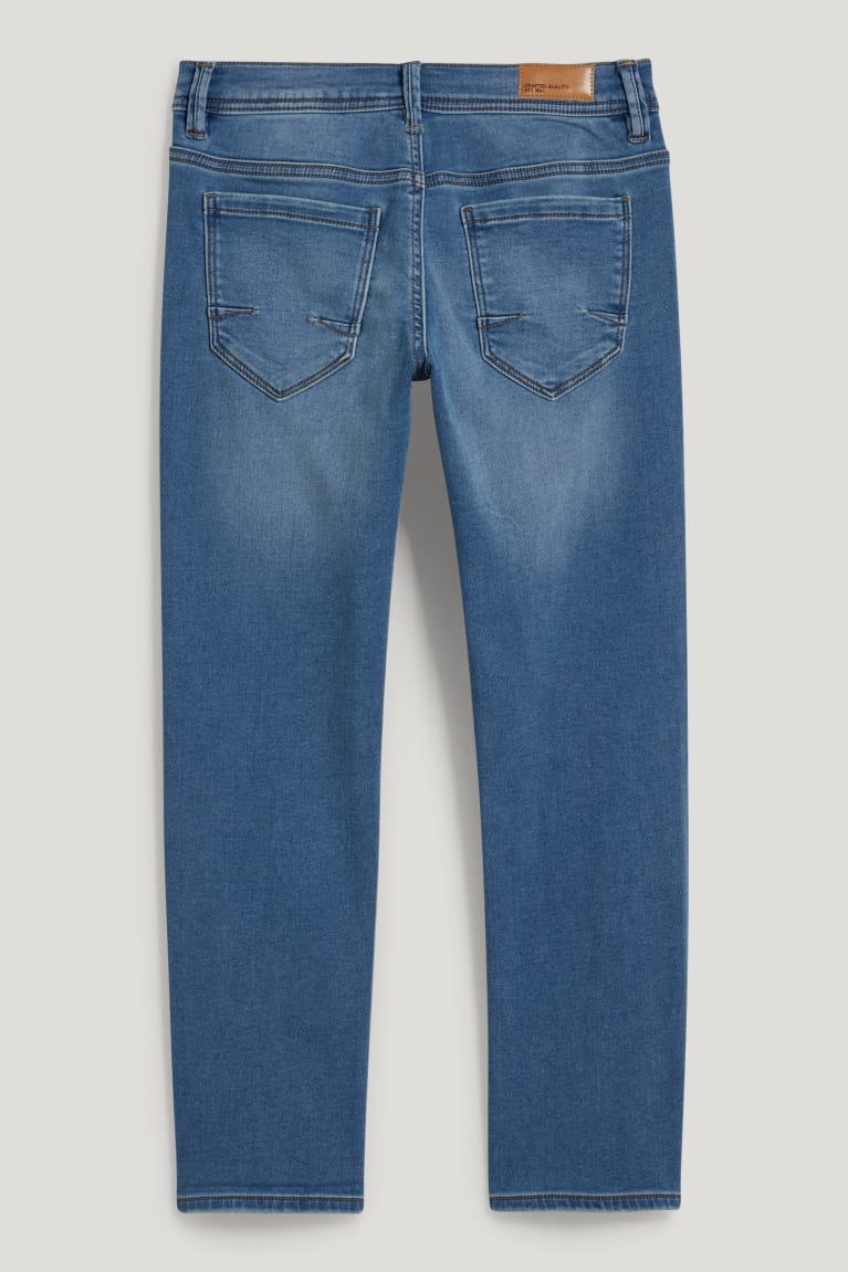 Denim Blue C&A Pull-on Boys' Jeans | SHOUQ-0764