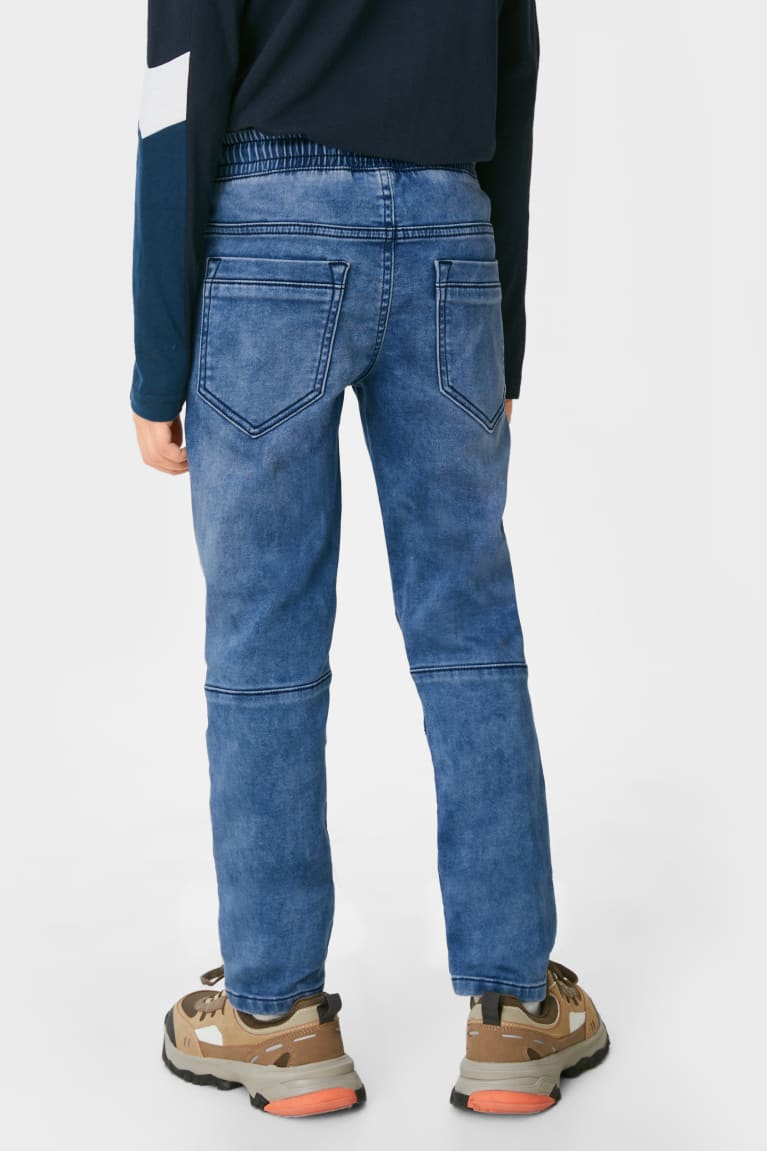 Denim Blue C&A Slim Boys' Jeans | WEFIY-4736