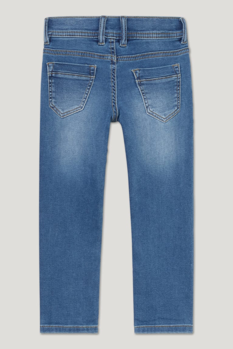 Denim Blue C&A Slim Jog Denim Boys' Jeans | MENLT-9201