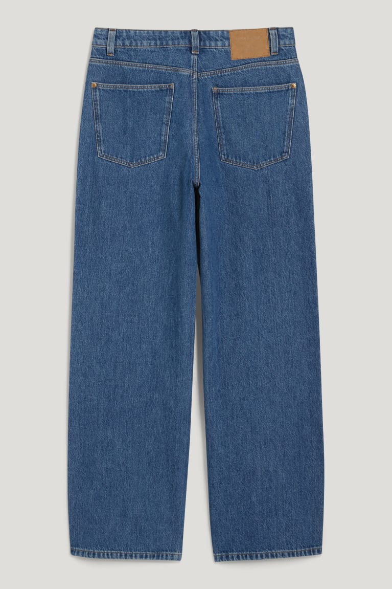 Denim Blue C&A Stretch Women's Jeans | FHETM-5781