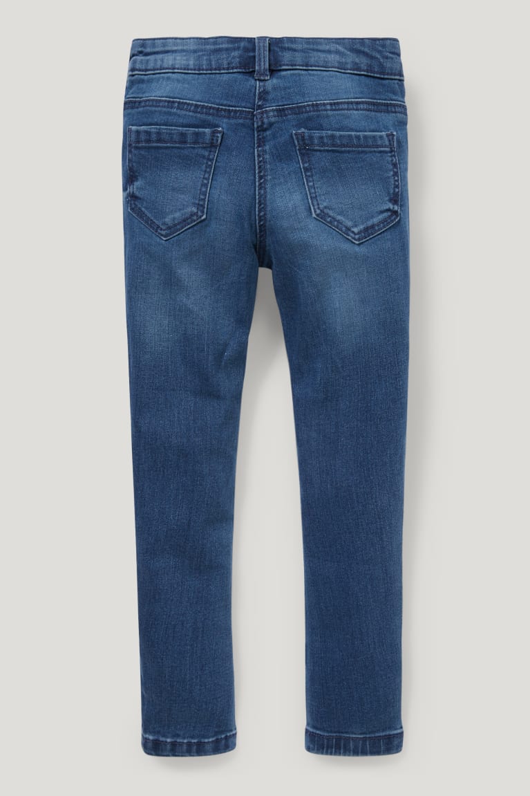 Denim Blue C&A Super Skinny Girls' Jeans | WDNRP-3576